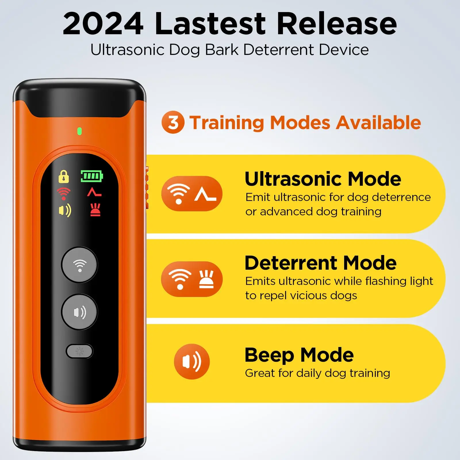 AnimarixStore™Ultrasonic Dog Repeller 50FT Range